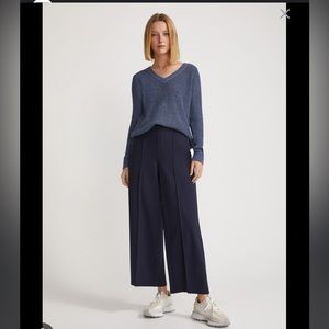 Simons Contemporaine Ponte wide-leg cropped pant